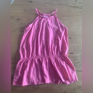 Hanna Andersson‎ Braided Halter Top Pink Waisted Girls 12 Preloved